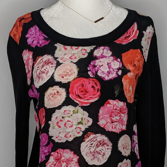 Anthropologie MOTH Snapshot Pullover Sweater Rose - Picture 3 of 6